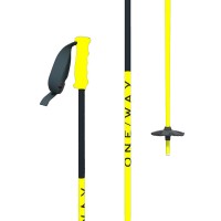 Палки горнолыжные One Way FR 16 NEON YELLOW